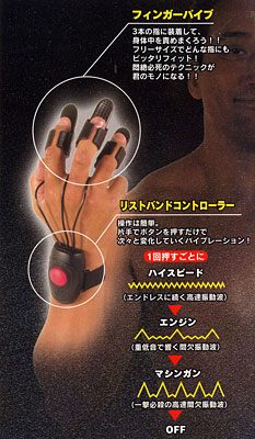 3種類の異なった動作パターンを持つ