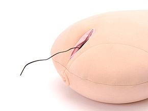 使用イメージ1 膣内ではミニバイブのようでとても収まりが良いです。