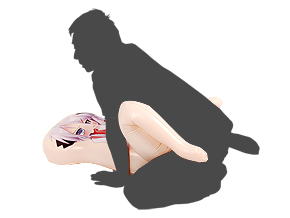 平面的アニメに、ひと際立体の足が際立ちます。