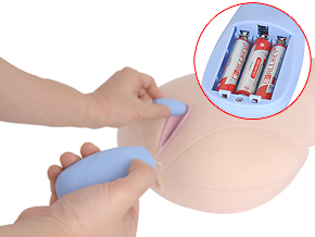 使用イメージ
単四電池3本とは思えない、パワフルな振動が楽しめます。