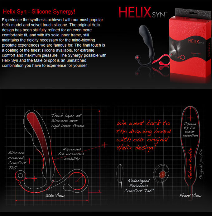 Aneros Helix Syn 前列腺-螺旋同步版