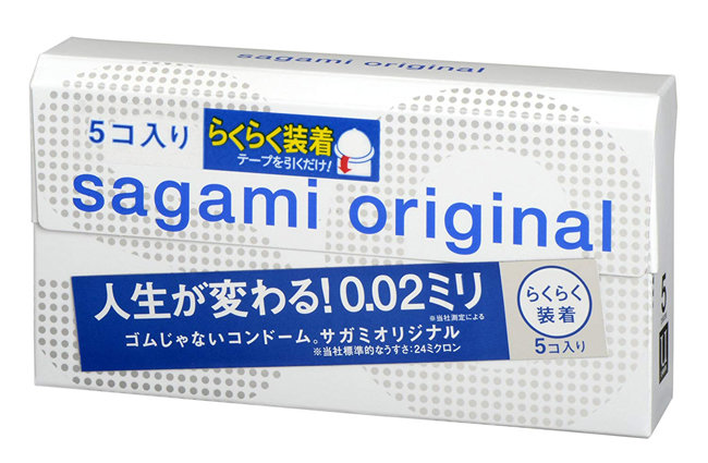 Sagami Original 相模原創 0.02 快閃第二代 5 片裝