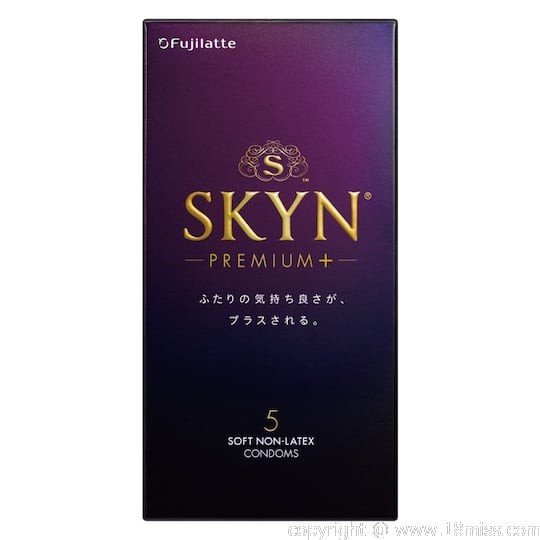 SKYN Premium Plus Non-Latex Condoms (Pack of 5) - Polyisoprene male contraceptives - Kanojo Toys
