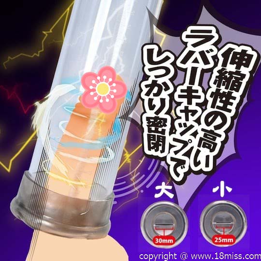 Electric Chin Penis Pump - Powered penis enlarger pump - Kanojo Toys