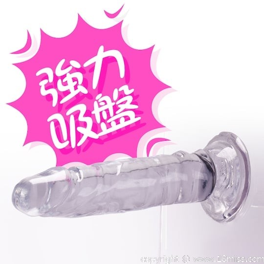 Love Dildo S Size - Clear, see-through cock dildo toy - Kanojo Toys