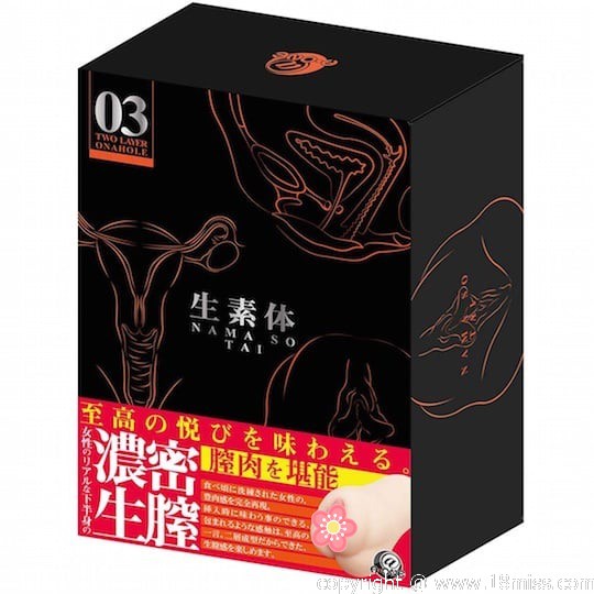 Nama Sotai 03 Perfect Pussy Onahole - Realistic Japanese masturbator toy -18miss
