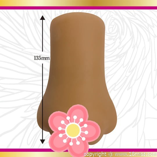 Chitsuniku Raw Labia Onahole Tanned Gyaru - Tight Japanese pocket pussy toy -18miss