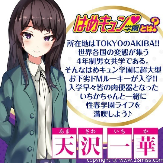 Hame Kyun School Air Doll IchikaJapanese schoolgirl blowup sex doll