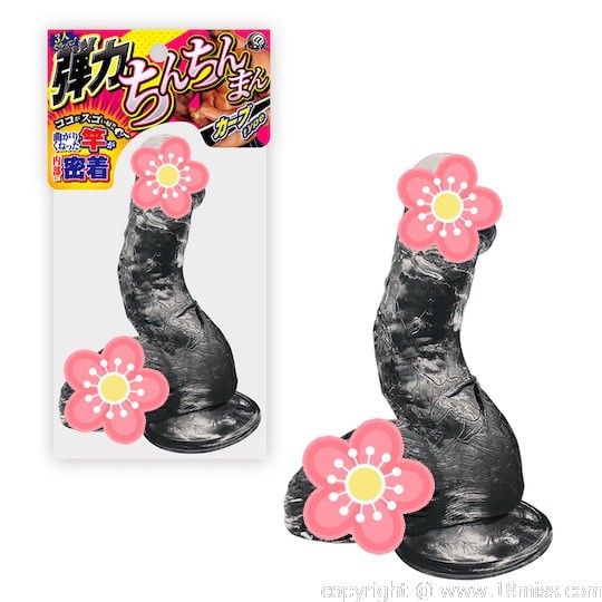 Chinchinman Bendy Cock Dildo Curved - Japanese penis toy -18miss