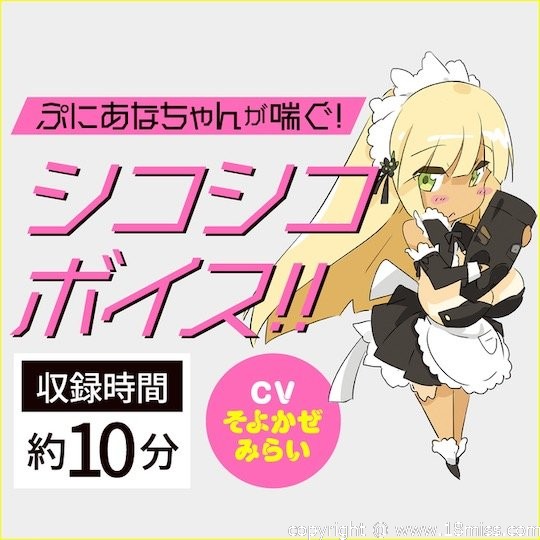 Puni Ana-roid 3 Maid Mouth - Electric, automatic masturbator with anime maid character sex voice - Kanojo Toys