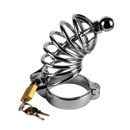 Penetration Metal Chastity Cage Penetration Metal Chastity Cage