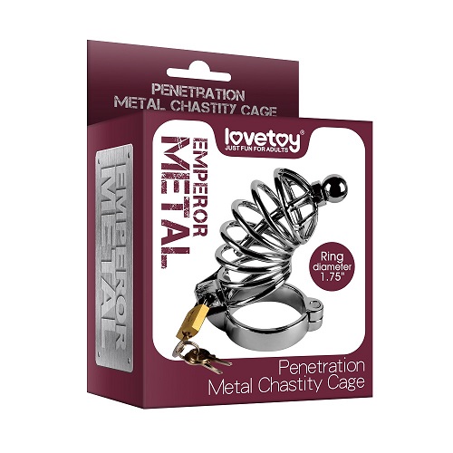 Penetration Metal Chastity Cage Penetration Metal Chastity Cage