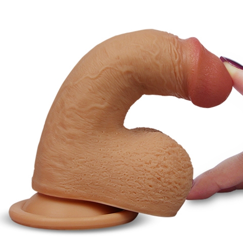 6' Dual layered Silicone Vibrating Nature Cock Gabe 6' Dual layered Silicone Vibrating Nature Cock Gabe