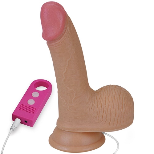 6.3' Dual layered Silicone Vibrating Nature Cock Luca 6.3' Dual layered Silicone Vibrating Nature Cock Luca