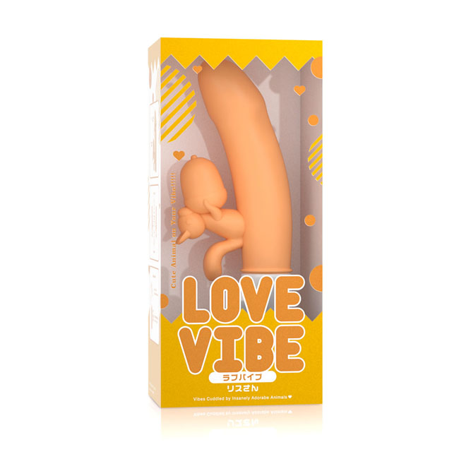 Love&nbsp;Vibe&nbsp;Squirrel&nbsp;Vibrator&nbsp;可爱震动棒-松鼠