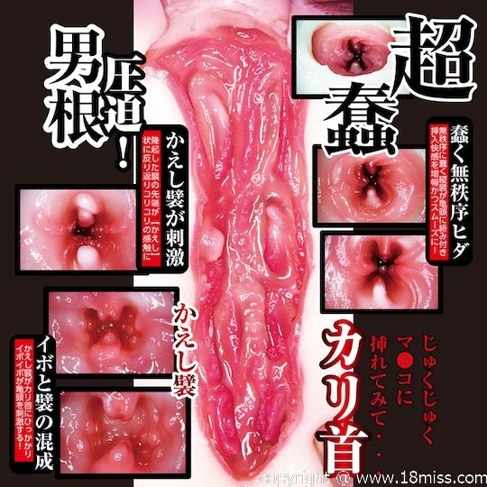 Real Amateur Pussy Mako-chan - Young Japanese woman masturbator toy - Kanojo Toys