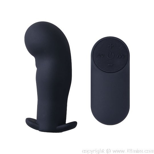 Kyoya's Vibrating Anal Plug for Men - Butthole dildo vibe with remote control - Kanojo Toys