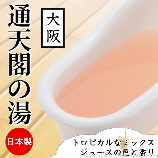 Torotoro Bath Lube Powder Tsutenkaku no Yu - Osaka bathhouse sensual bathing lotion - Kanojo Toys