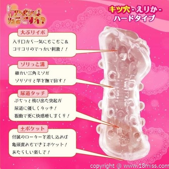 Do You Like Ecchi Girlfriends? Tight Erika - Japanese girl vibrating masturbator toy - Kanojo Toys