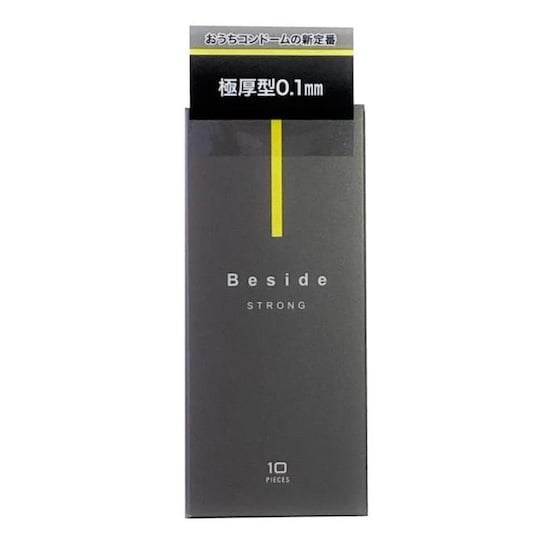 Beside Strong Condoms (Pack of 10) - Long-lasting contraception - 18miss