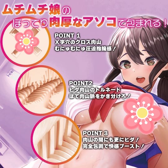 Nikurakuten Fleshy Paradise Masturbator - Voluptuous, soft onahole - 18miss
