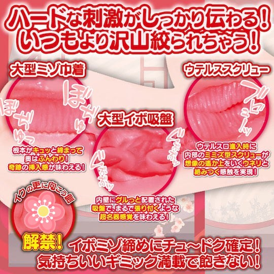 Hamekurabe! Bakunyu Mega Tits Pole Sisters Mei (Hard Type) - Masturbator toy with breasts and waist - 18miss