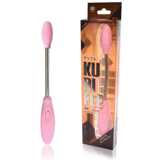 Kurifle Stick Vibrator Pink - Long, flexible vibe toy - 18miss