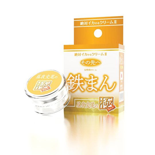 Orgasm Guaranteed Cream 2 Tetsu-Man - Wetness-enhancing rub for women - 18miss