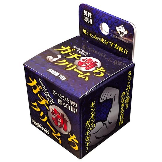 Gachi Dachi Cream for Men - Male arousal gel for harder erections - 18miss