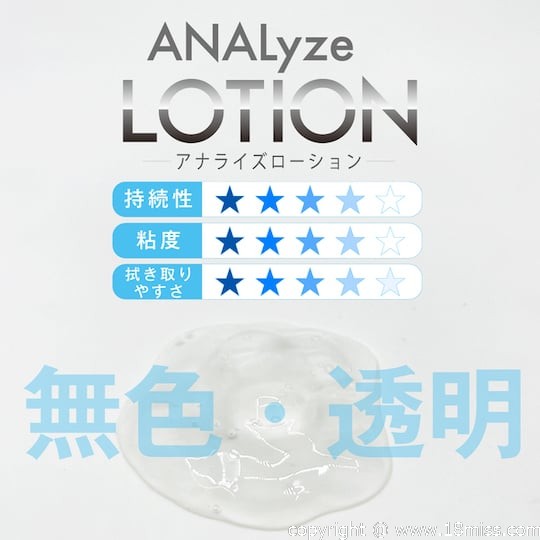 ANALyze Lotion Anal Lube - 肛门游戏润滑剂 - 18miss