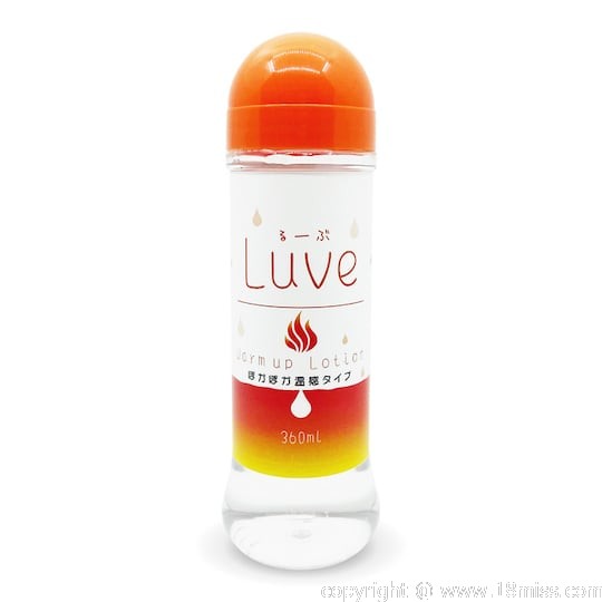 Luve Warm-Up Lotion Lube 360 ml (12.2 fl oz) - Warming and heating lubricant - 18miss