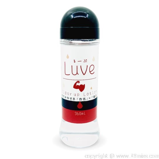 Luve Vigor-Up Lotion Lube 360 ml (12.2 fl oz) - Male energy-boosting lubricant - 18miss