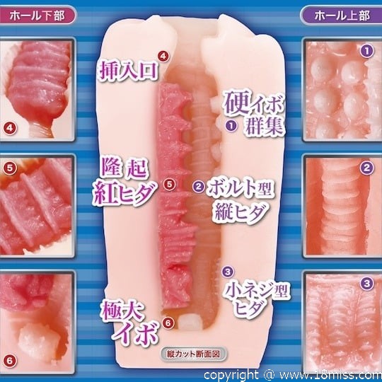 Fjord Stampede Onahole - Tight Japanese masturbator toy - 18miss
