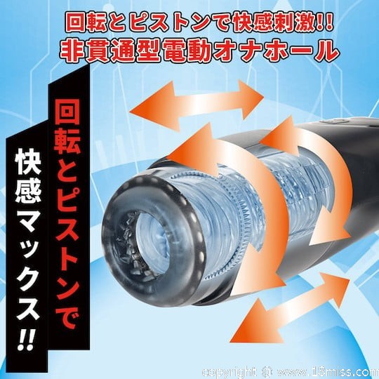 Intense Onaho 2 Revolver Tornado - Automatic male stroker toy - 18miss