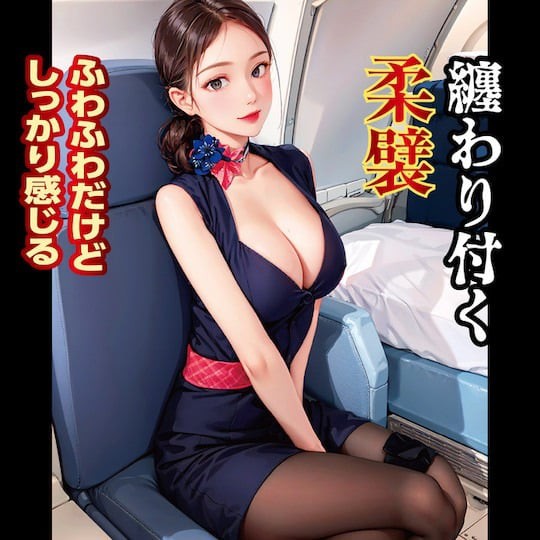 美艷空姐情慾運河自慰器 - 緊緻的日本口袋色調玩具 - 18miss