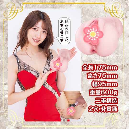 Aika Yamagishi Complete Replica of a Mature Pussy and Anus - Japanese adult video porn star male stroker toy - 18miss