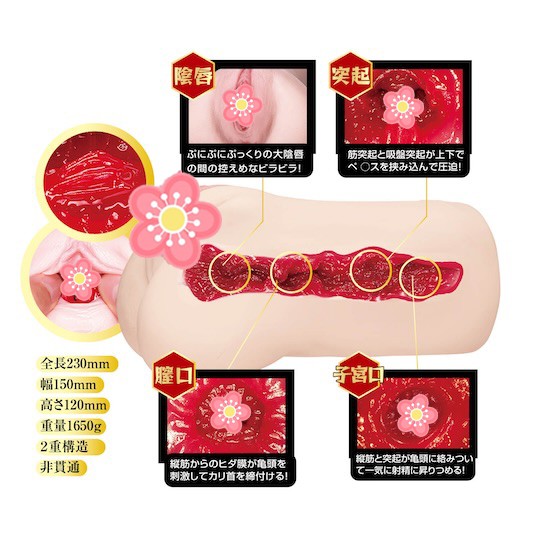 Meiki no Syoumei File No 14 Konan Koyoi Powered Masturbator - Porn star pocket pussy with vibration and suction - 18miss