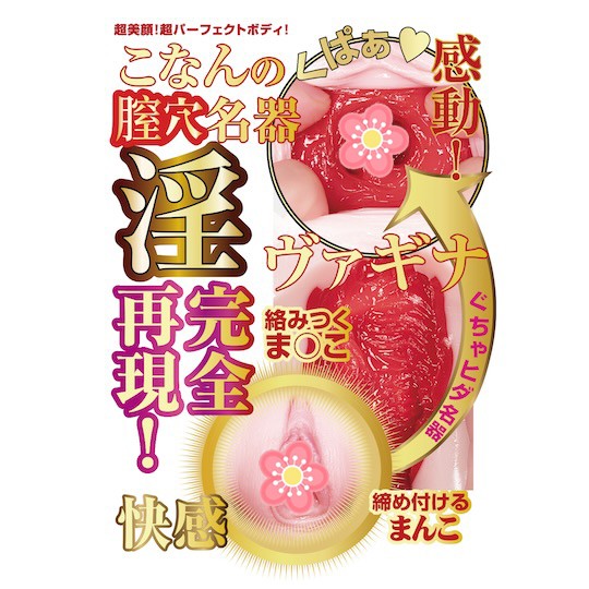 Meiki no Syoumei File No 14 Konan Koyoi Powered Masturbator - Porn star pocket pussy with vibration and suction - 18miss