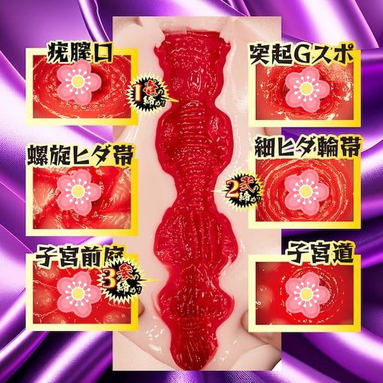 Waka Misono Triple-Tightening Pleasure Pocket Pussy - Japanese adult video porn star masturbator - 18miss
