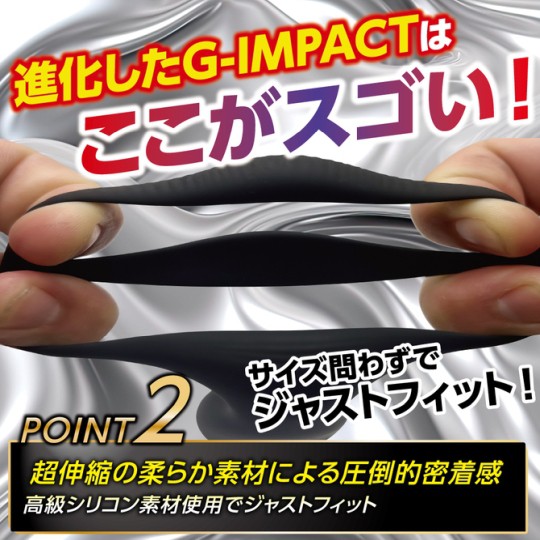 Doctor Magic G-Impact 10 Ball Sack Cock Ring Vibrator - Wearable male vibe - 18miss