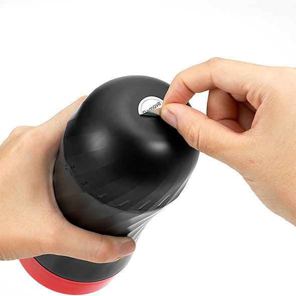Tenga - Air-Tech Twist Reusable Vacuum Cup Tickle 空壓絞曲杯-紅色刺激款