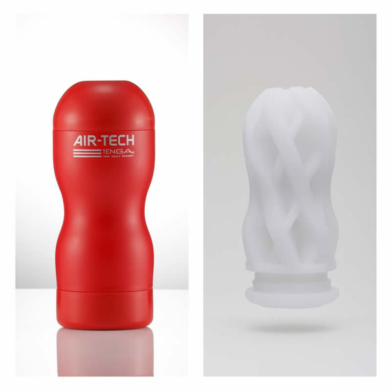經典非凡的快感體驗!四種強度、四種精心設計的內部構造! AIR-TECH 是採用了全新技術所設計的... Tenga - Air-Tech 重複使用型真空杯 標准 VC 型 照片-3
