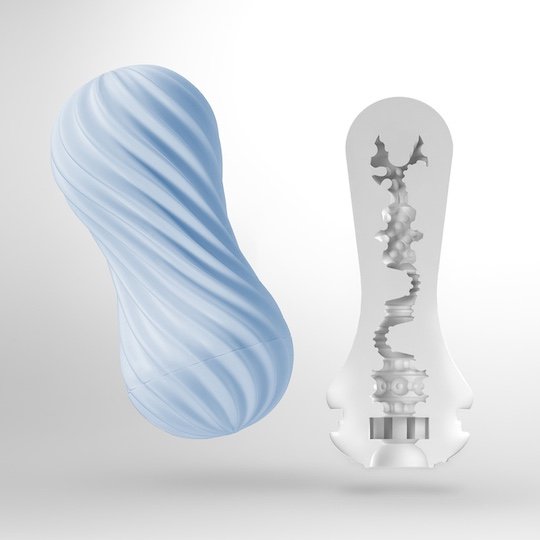 Tenga Moova Bubbly Blue - Twistable 設計師男性自慰玩具