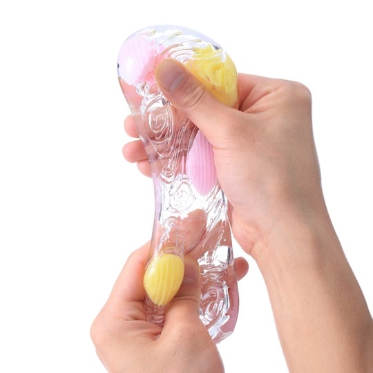 Tenga Bobble Magic Marbles Angel Soft - Masturbator toy with integrated orbs - 18miss