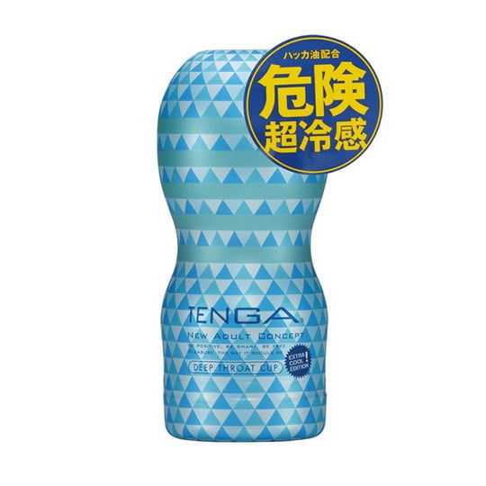 Tenga Deep Throat Cup Extra Cool Edition - Cup-type masturbator for the summer - 18miss