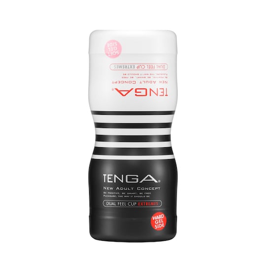 Tenga Dual Feel Cup Extremes - Double-ended masturbator cup - 18miss