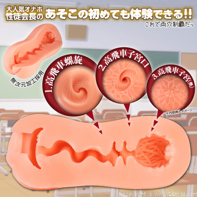 男性用品|動漫自慰膠|中型自慰器|ToysHeart|性徒会長ヴァージン|4526374113208;