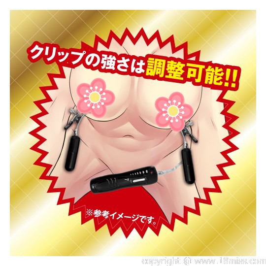 雙振動乳頭夾 - 乳房刺激性玩具 - 18miss