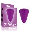 Flicker 吸吮舌舔震動棒(紫色)