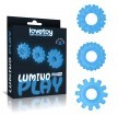 Lumino Play 陰莖環 3件套裝 藍色